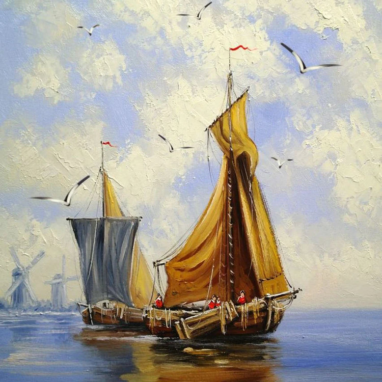 Tranh Thuyền