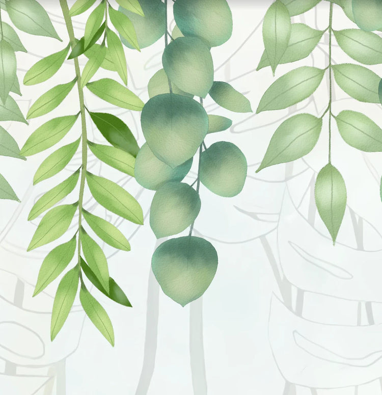 Tranh Lá Cây Kiểu Vẽ