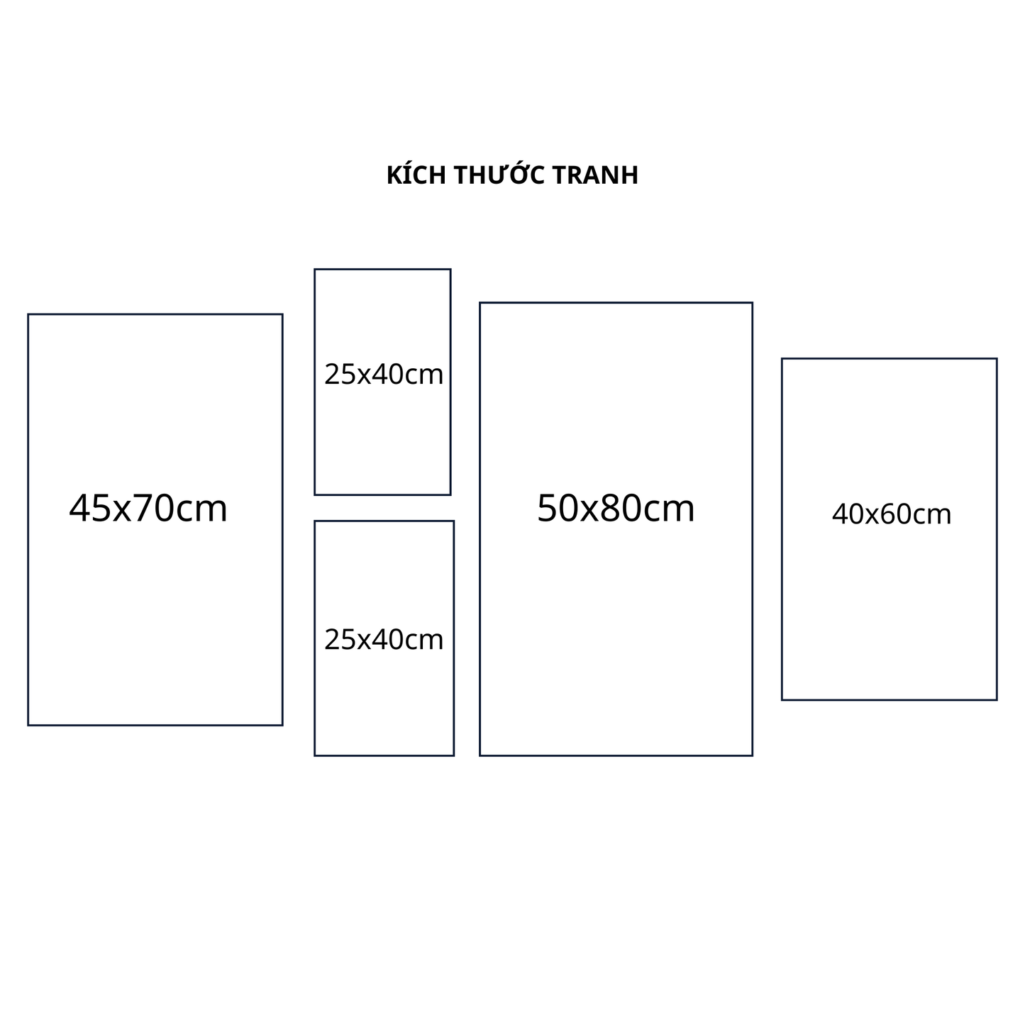 Bộ 5 Tranh Hươu Mùa Thu - AVB440