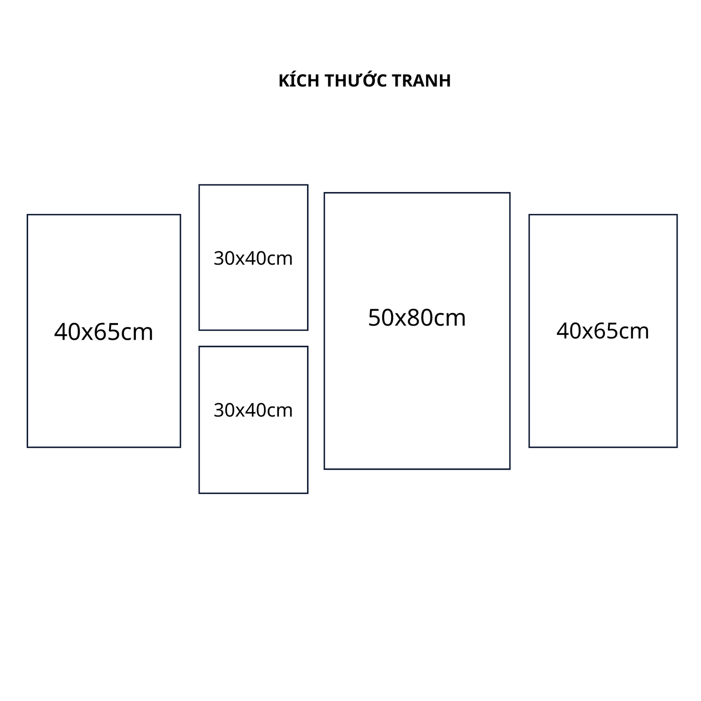 Bộ 5 Tranh Hươu Tĩnh Tại - AVB489