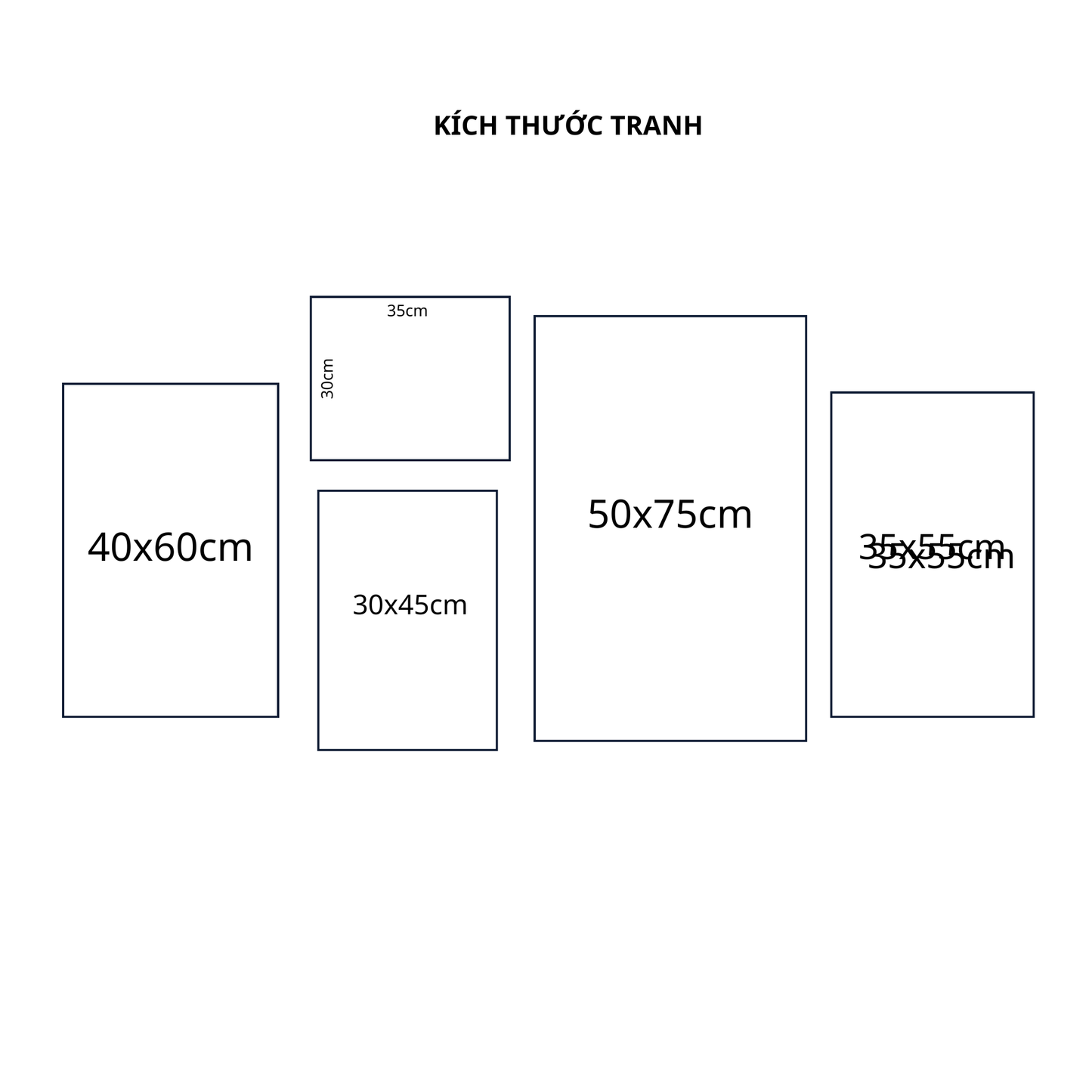 Bộ 5 Tranh Trừu Tượng - AVB479