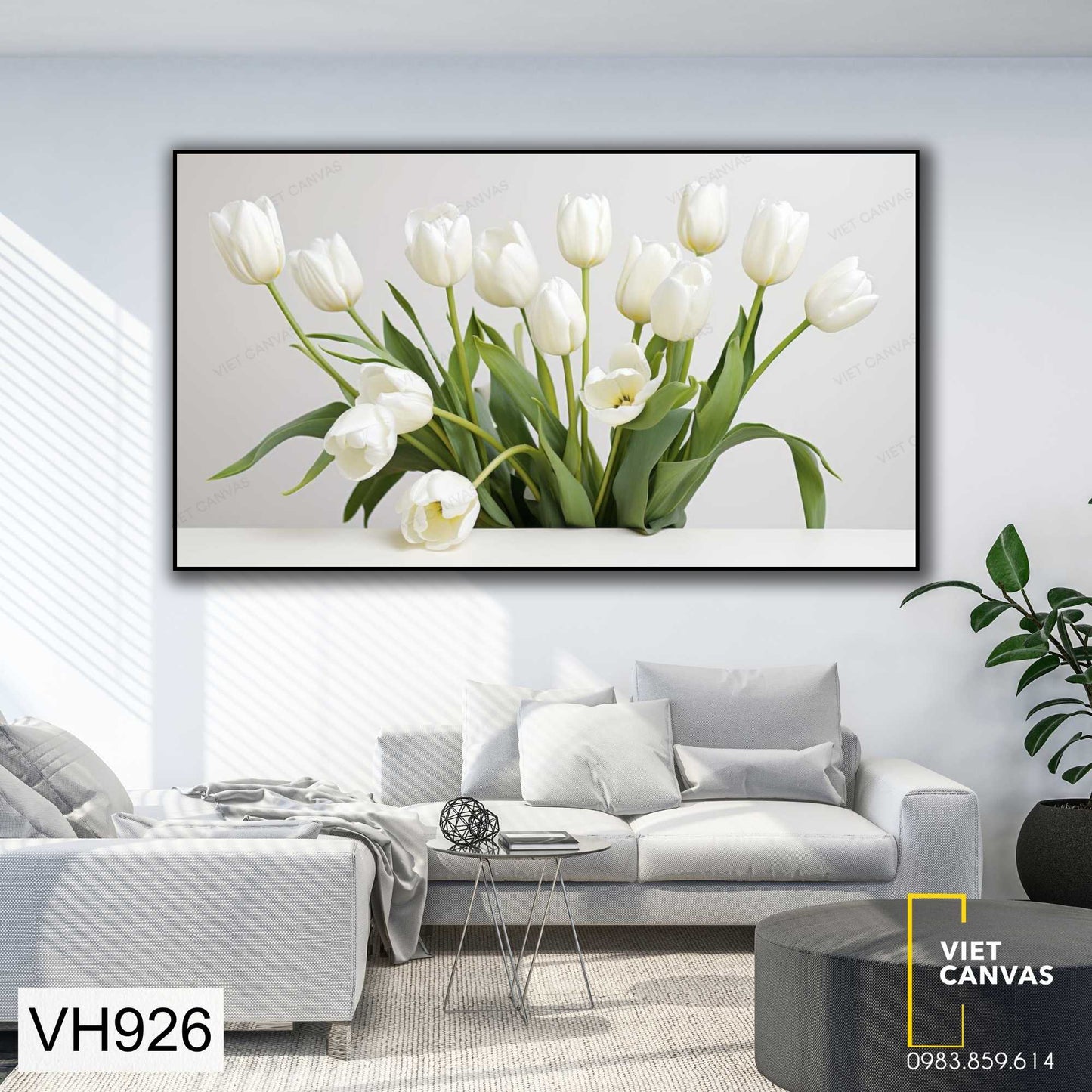 Tranh Trang Trí Đoá Hoa Tulip - VH926