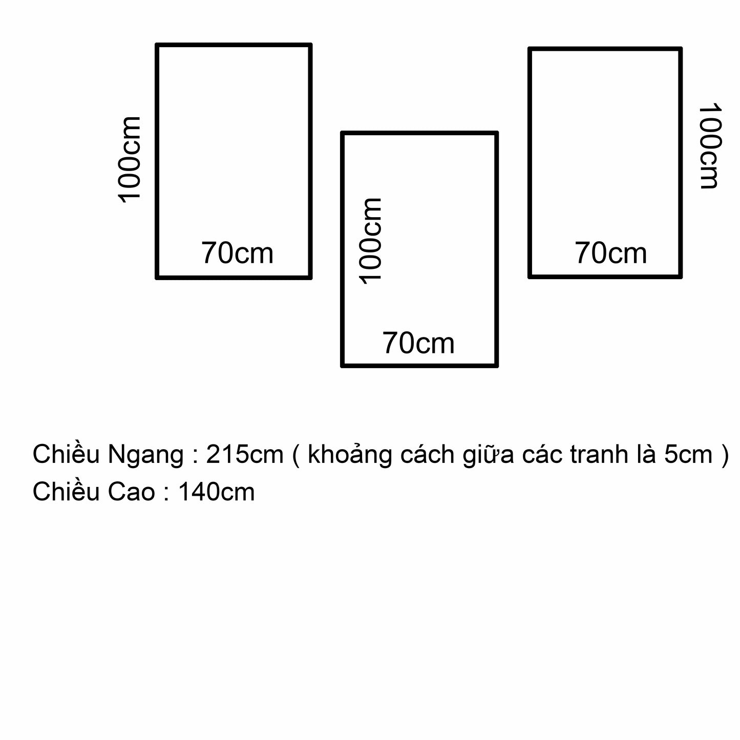 Bộ 3 Tranh Những Câu Quotes Truyền Động Lực - VF085