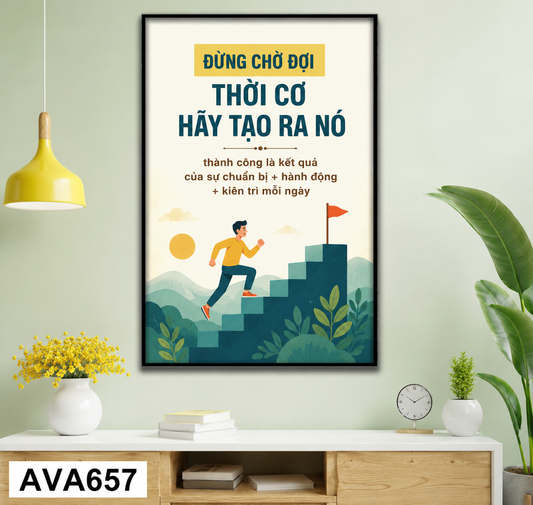Tranh Động Lực - AVA657