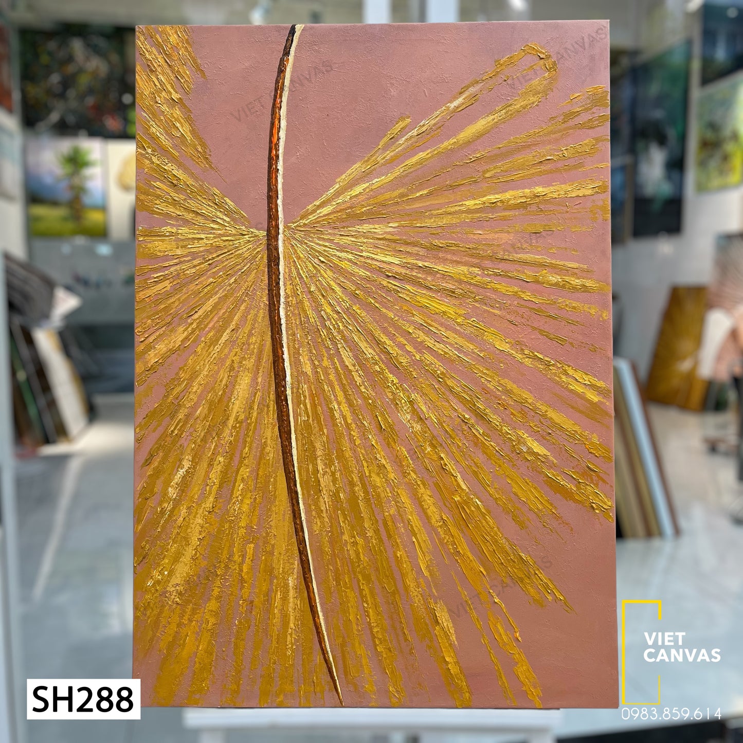 Tranh Sơn Dầu Trừu Tượng - SH288