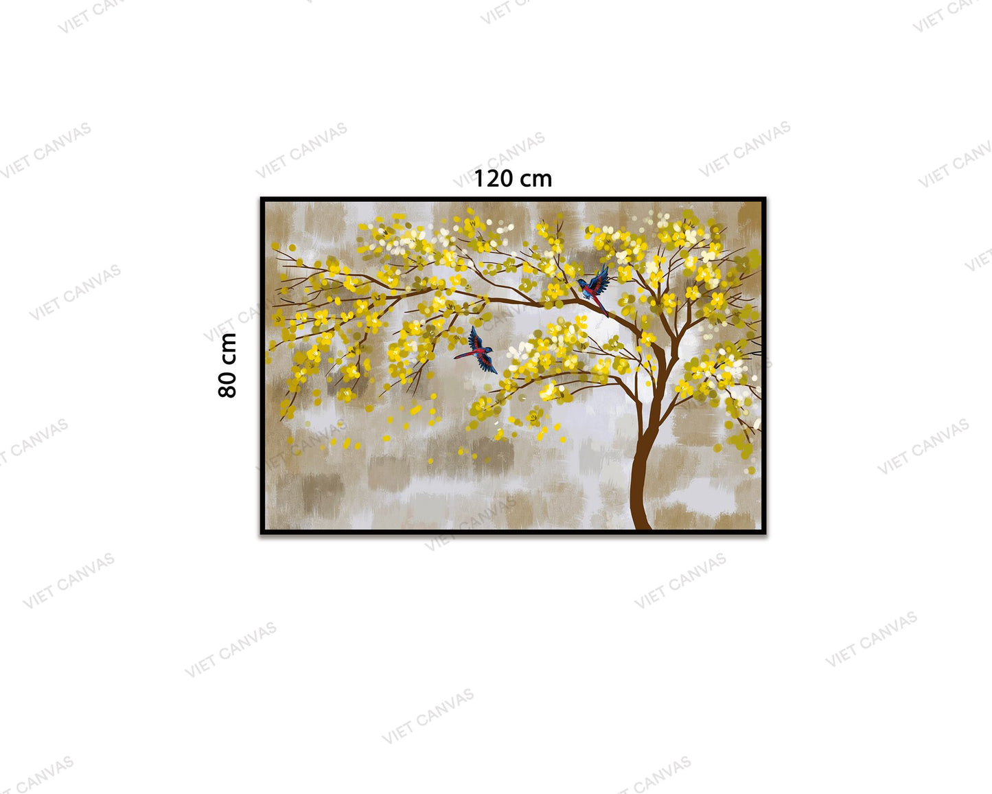 Tranh Hoa Mai Nở Rộ - VC202