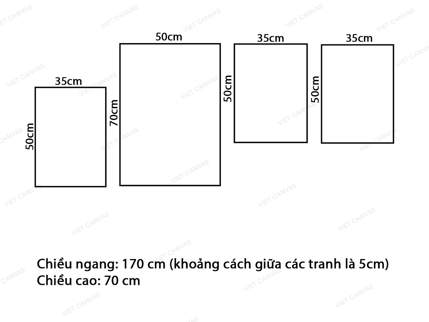 Bộ 4 Tranh Cá Heo Và Chiếc Thuyền - VK798