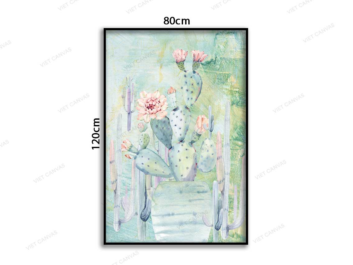 Tranh Hoa Xương Rồng - VC777