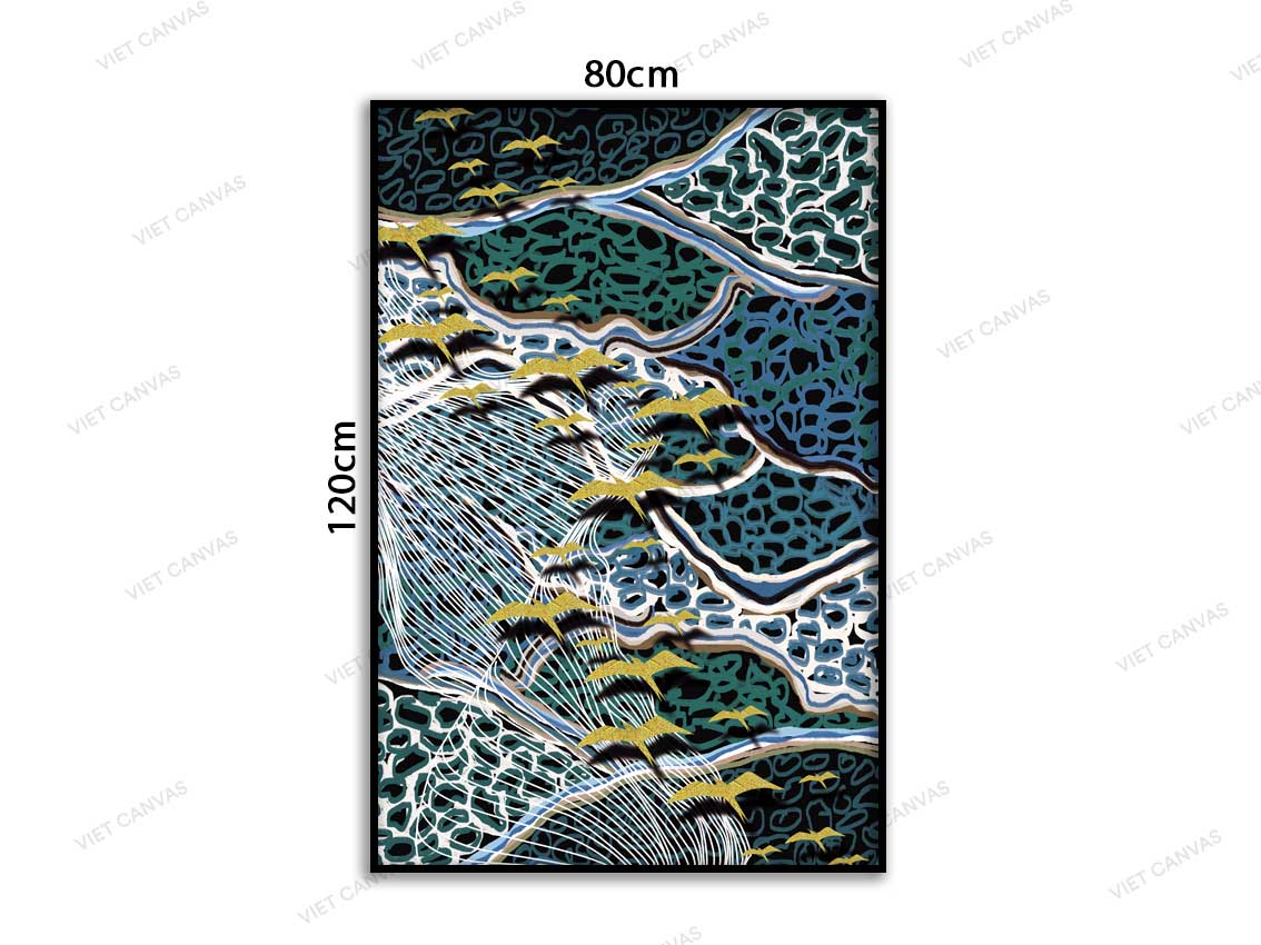 Tranh Chim Vàng Sải Cánh Bay - VB635