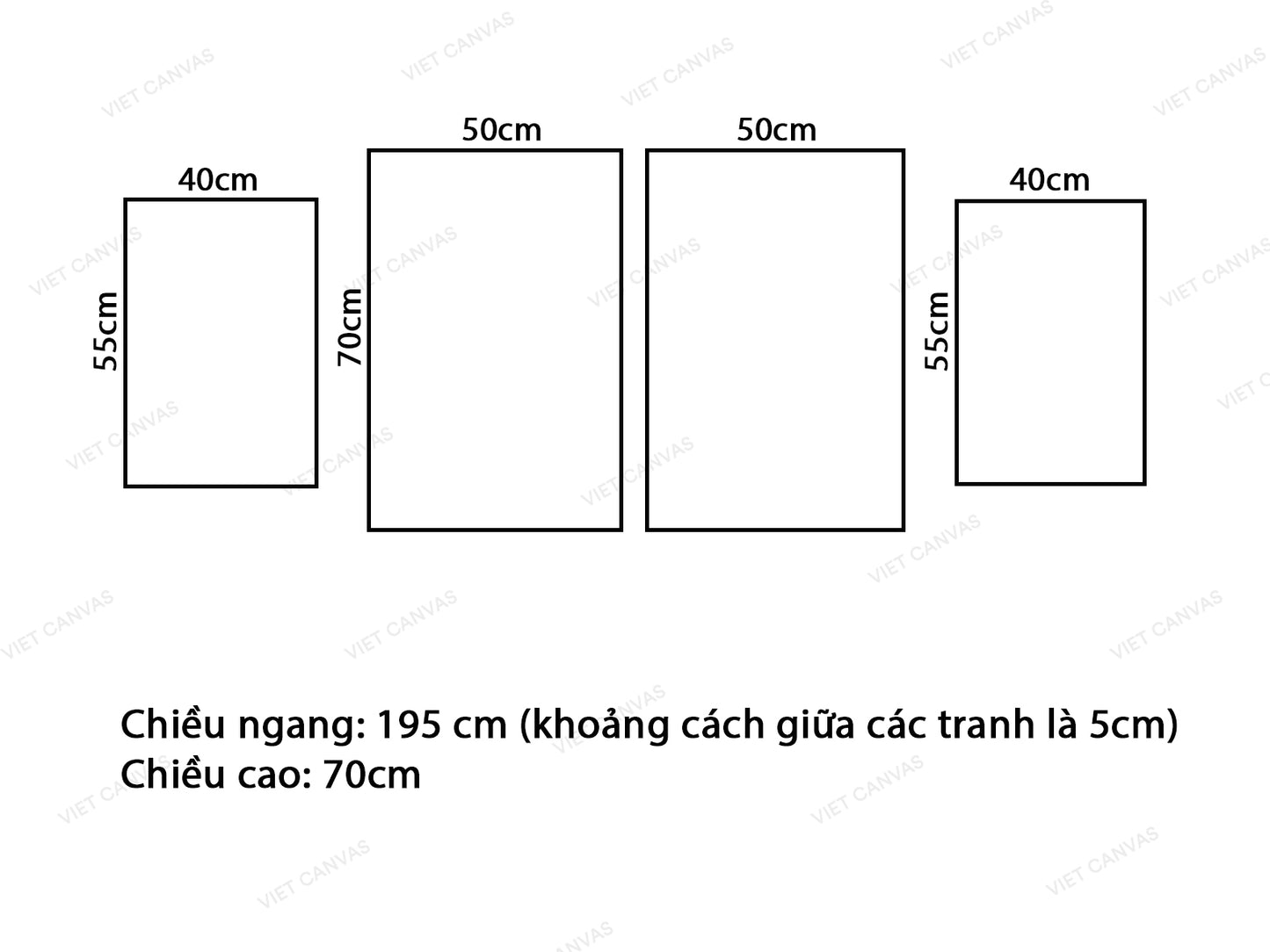 Bộ 4 Tranh Đồng Hồ Big Ben Và Thành Phố - VX701.2