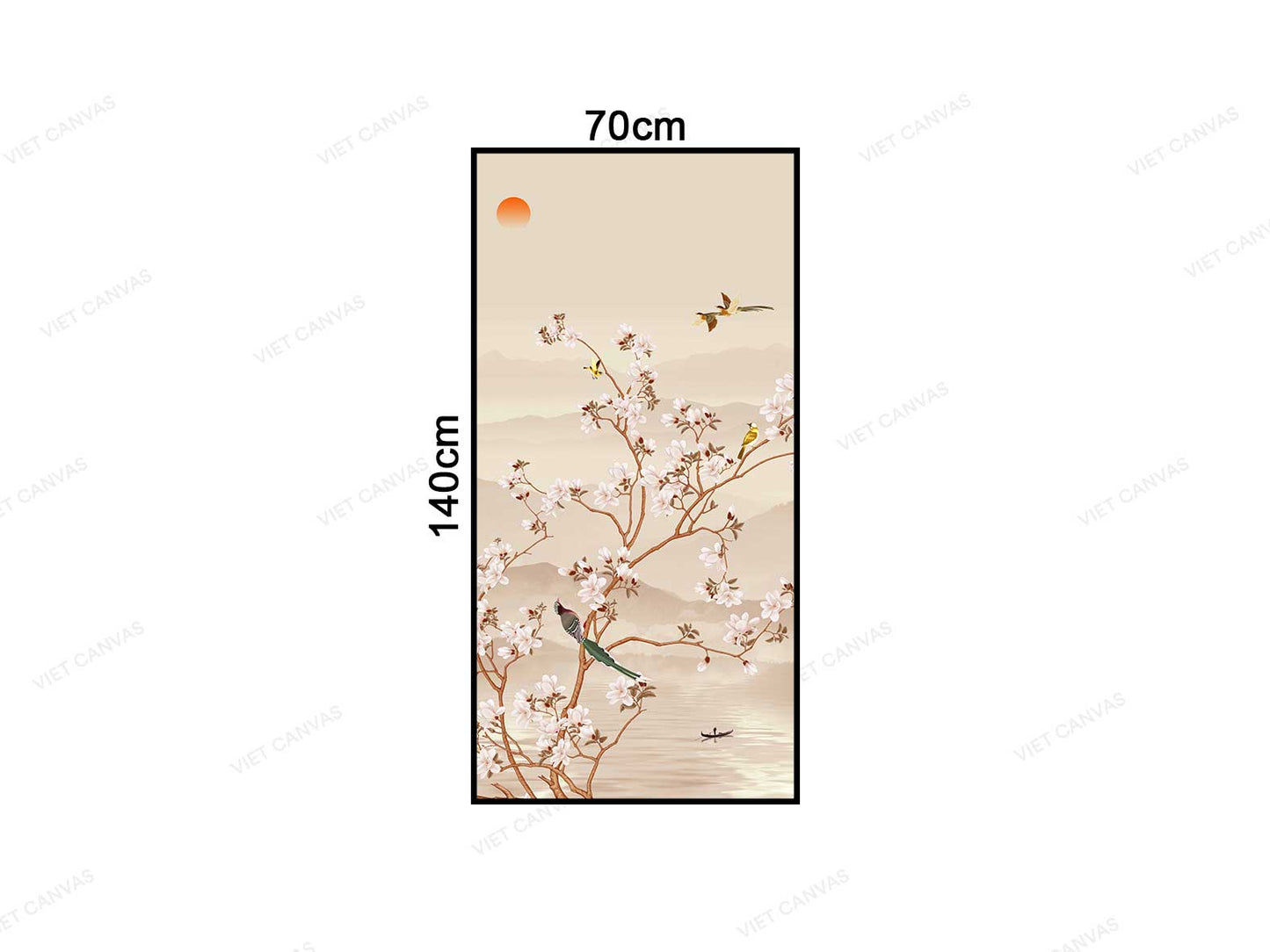 Tranh Yến Oanh Nô Nức Đón Xuân - VC331