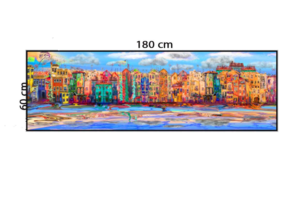 Tranh Thành Phố Phồn Hoa - HD548