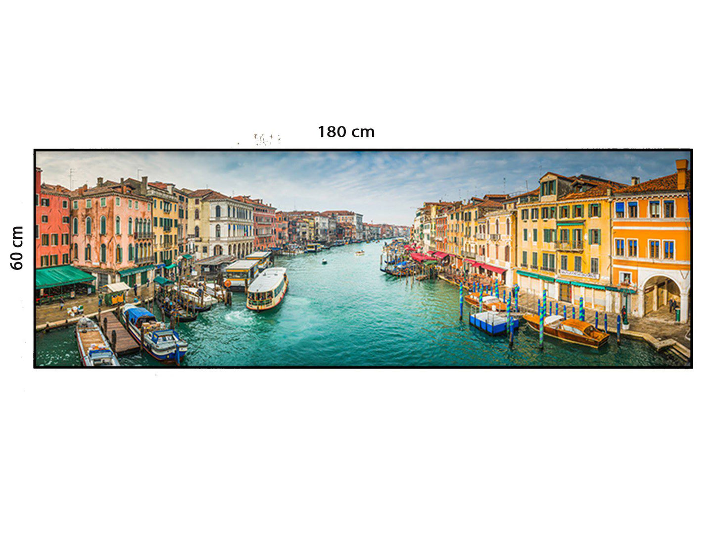 Tranh Khu Phố Bên Dòng Nước - HD523