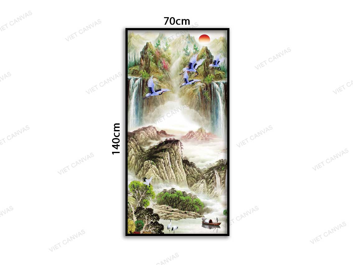 Tranh Phong Cảnh Thiên Nhiên Trù Phú - VB079