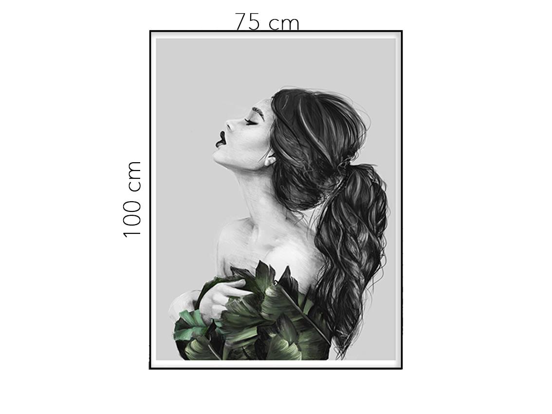 Tranh Cô Gái Kiêu Sa - HD715