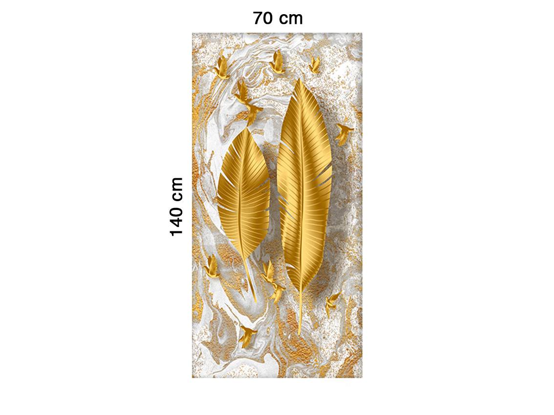 Tranh Yến Và Lông Vũ Vàng - HD752