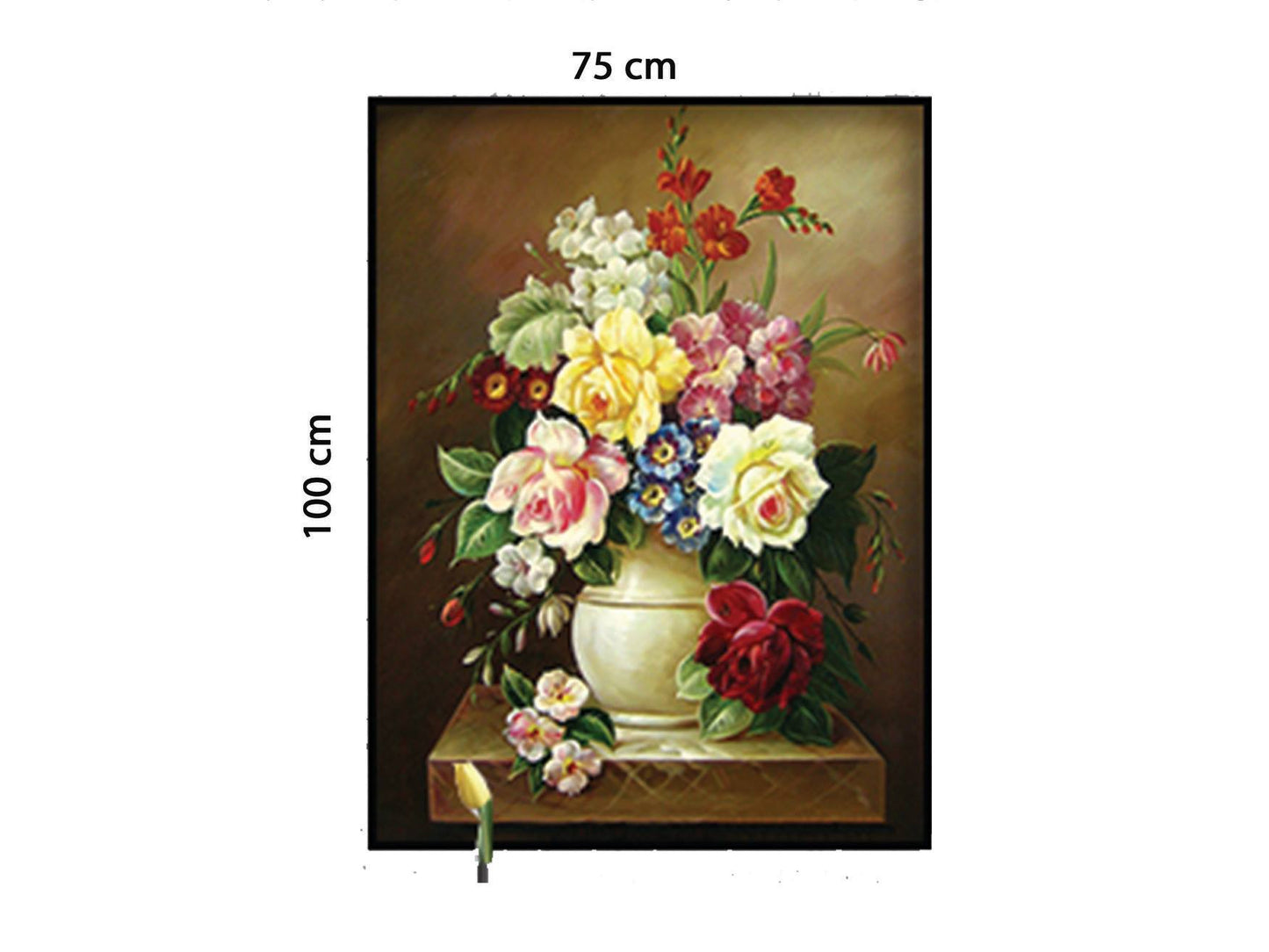 Tranh Bình Hoa Khoe Sắc - HD872