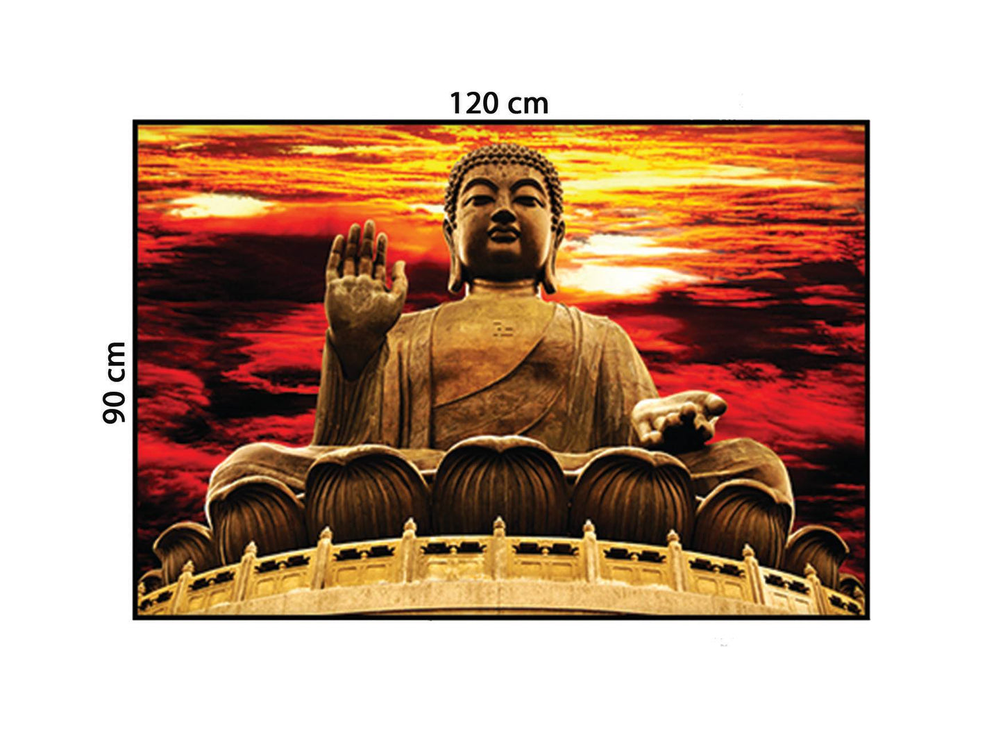 Tranh Phật Từ Bi - HD867
