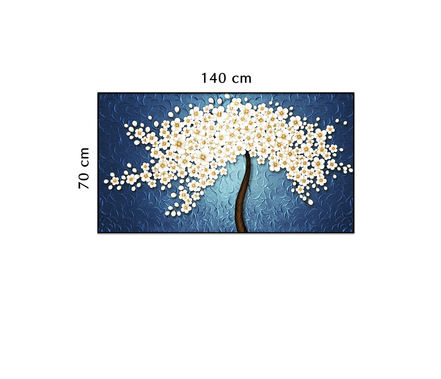 Tranh Cây Hoa Trắng - HD997