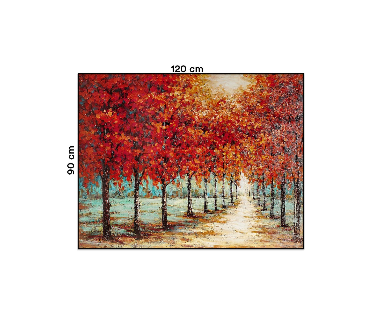 Tranh Rừng Cây Đỏ - NT015