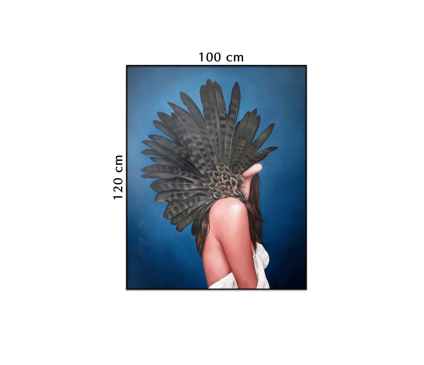 Tranh Phát Họa Cô Gái Ấn Tượng - NT104