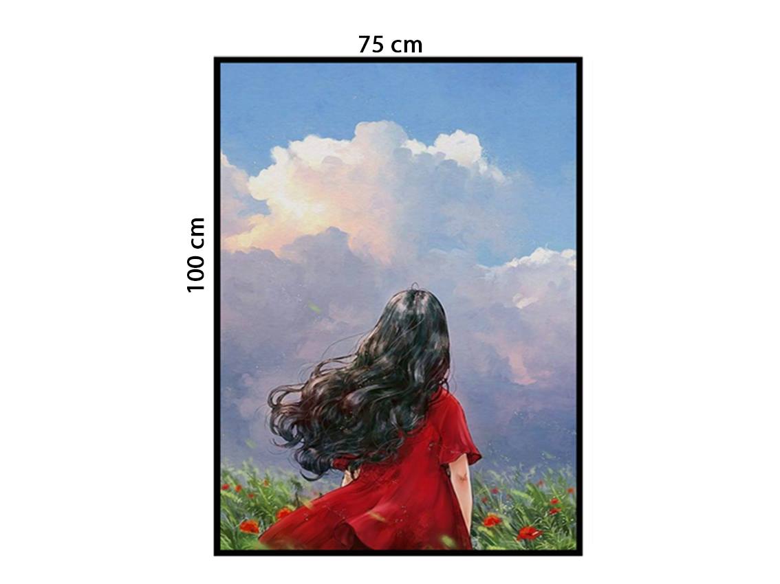 Tranh Phía Sau Một Cô Gái - NT120