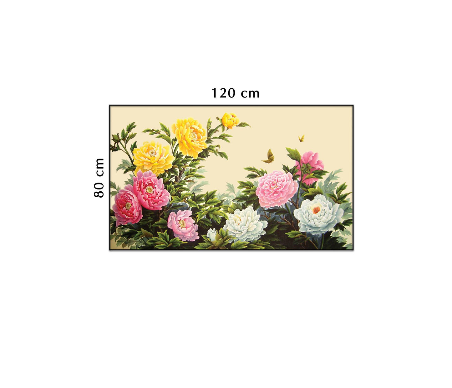 Tranh Hoa Mẫu Đơn - NT088