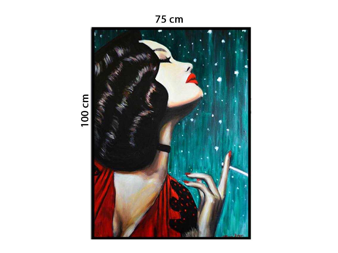 Tranh Cô Gái Cuốn Hút - NT144
