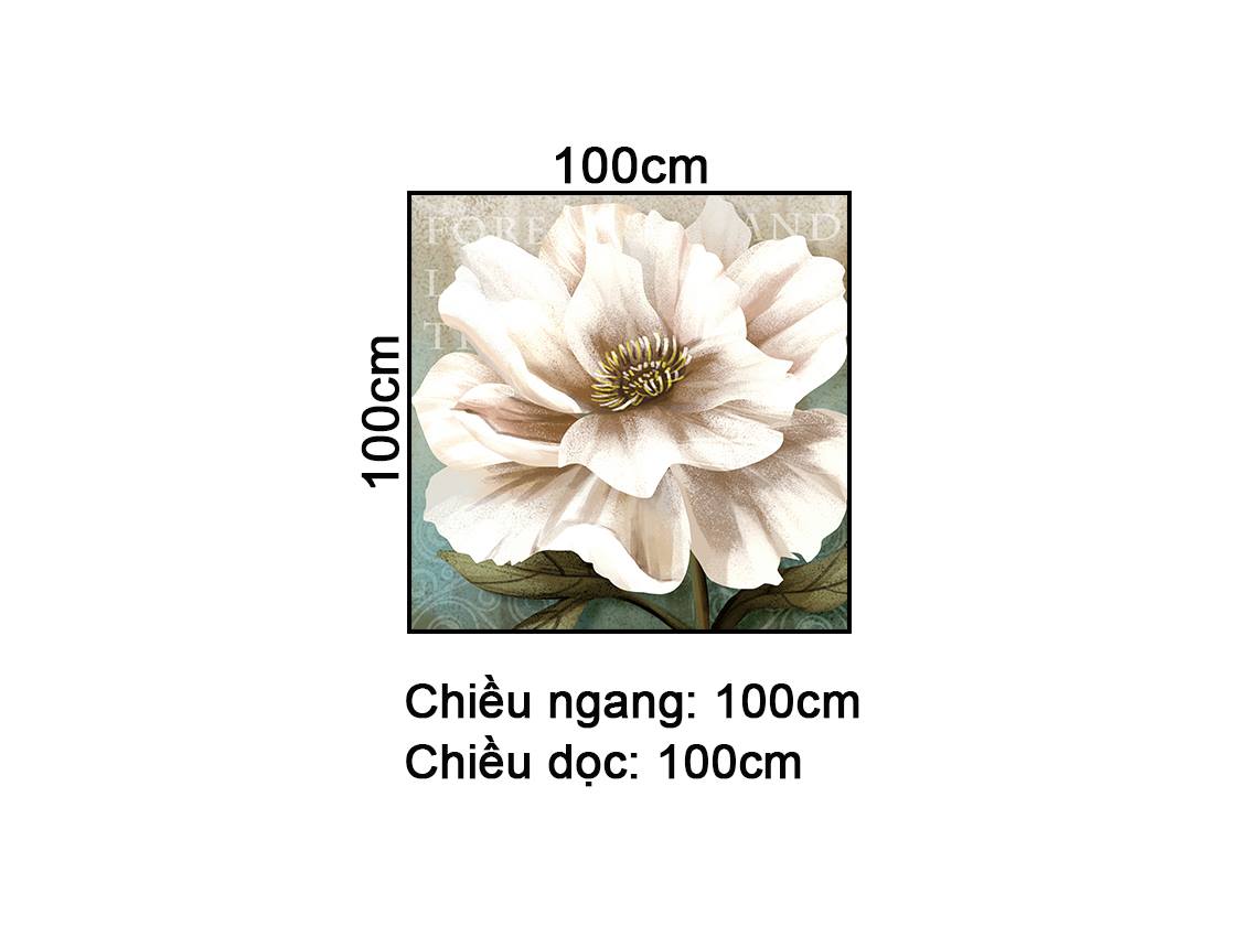 Tranh Bông Hoa Diễm Kiều - NT376