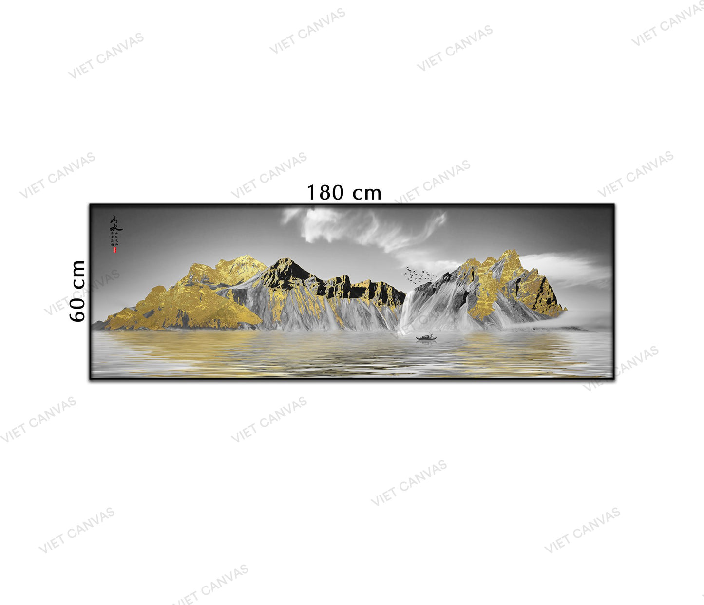 Tranh Tản Băng Giữa Biển Cả - NT398