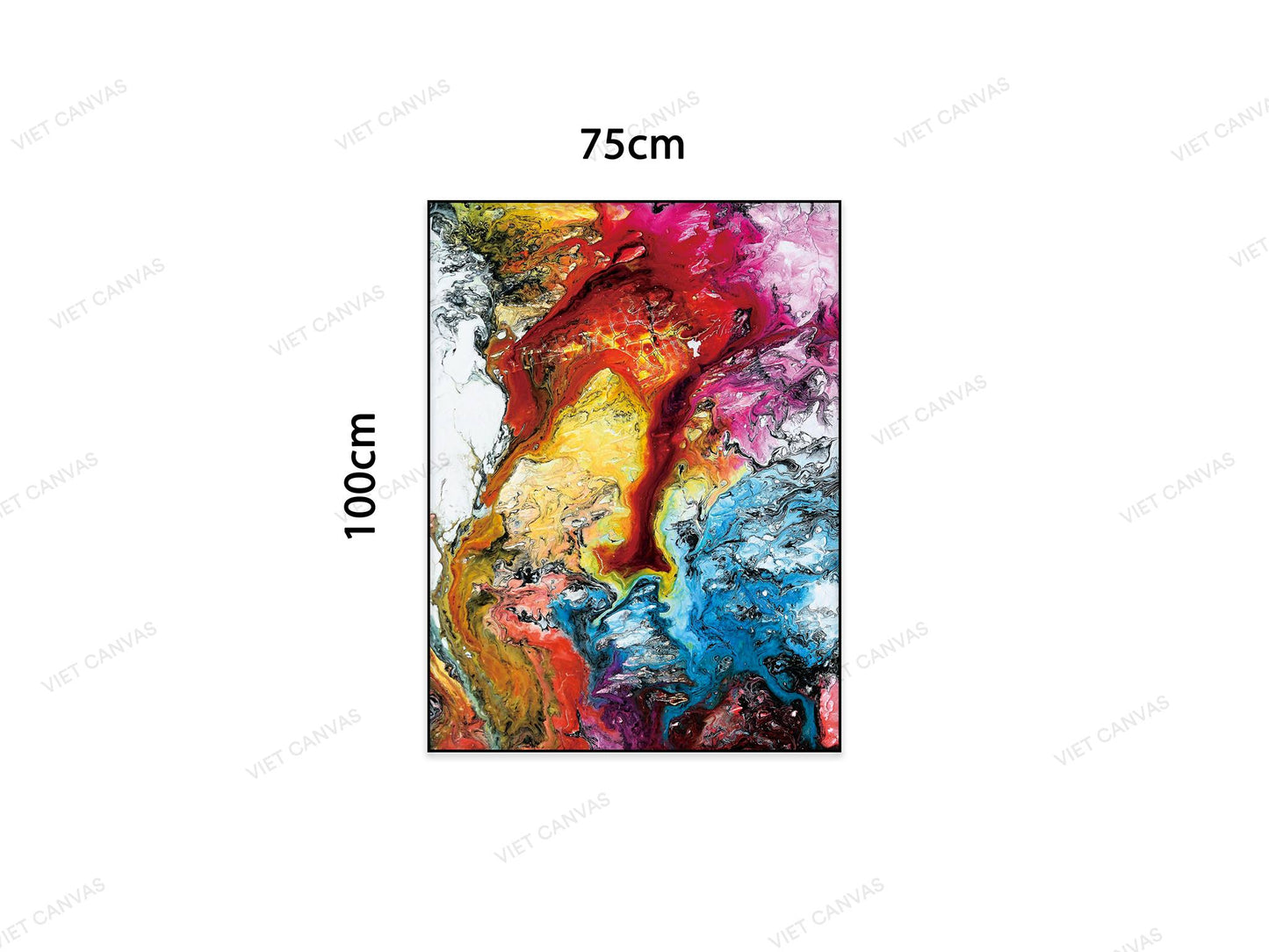 Tranh Sắc Màu Trừu Tượng - NT542