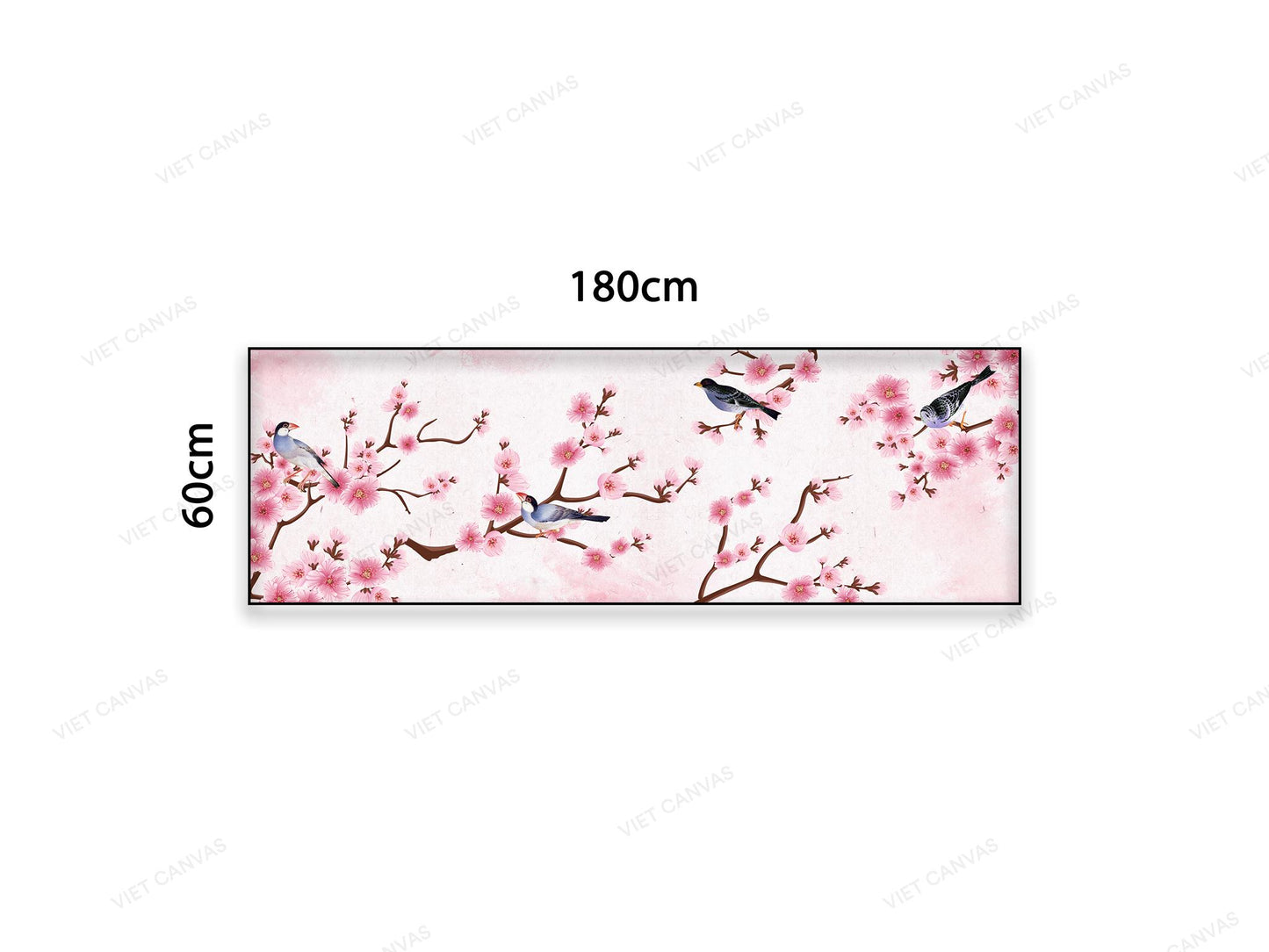 Tranh Mùa Xuân Hoa Nở - NT517