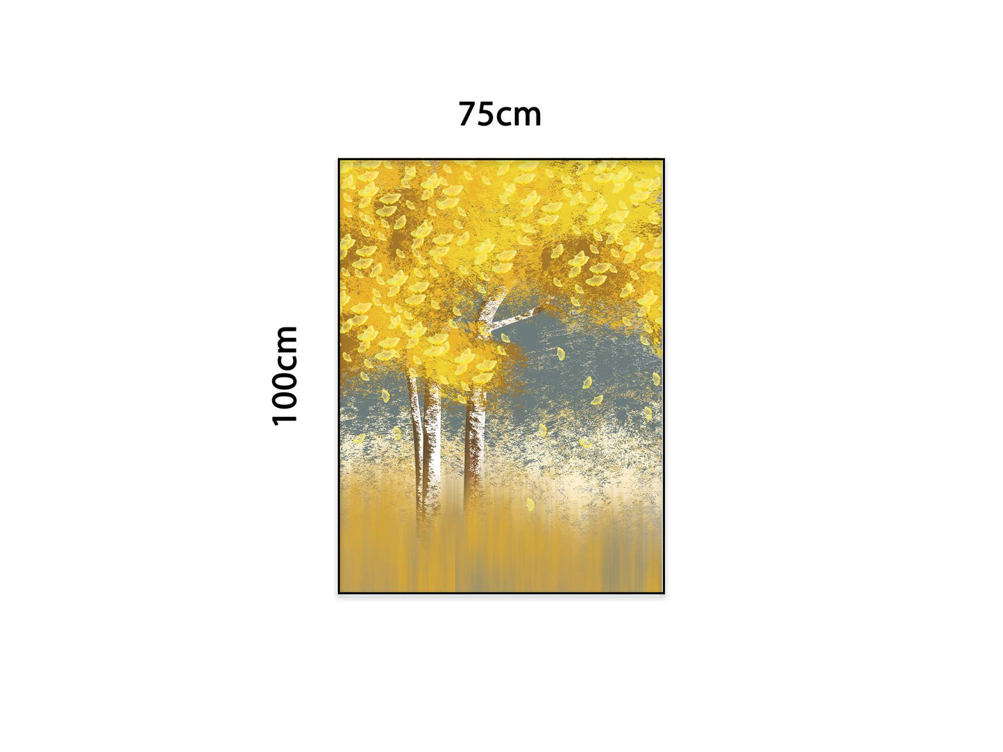 Tranh Mùa Thu Lá Vàng Rơi - NT472