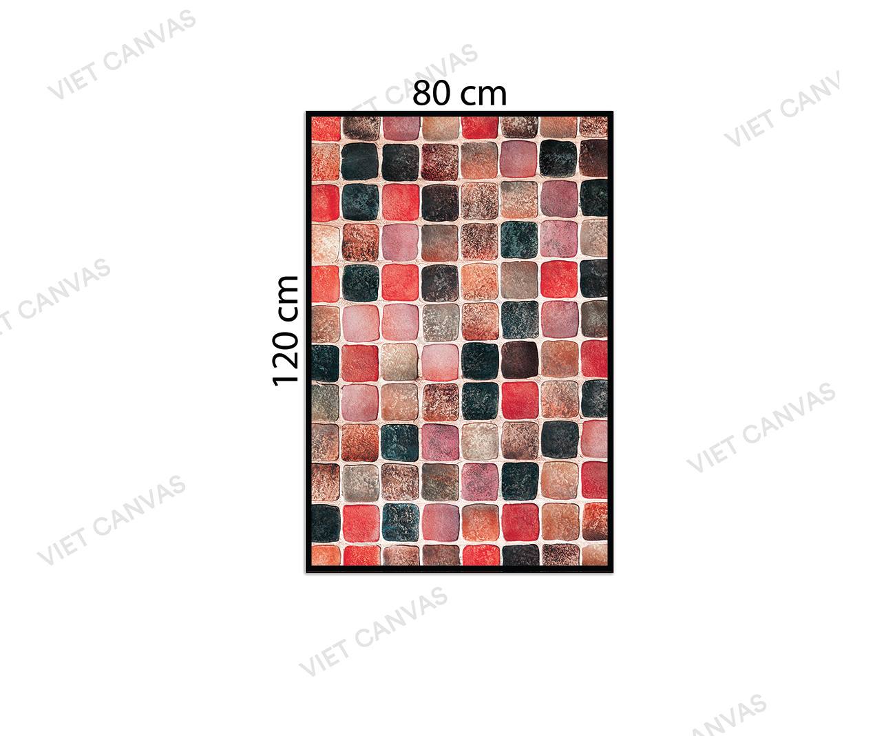 Tranh Nghệ Thuật Những Ô Màu - NT669