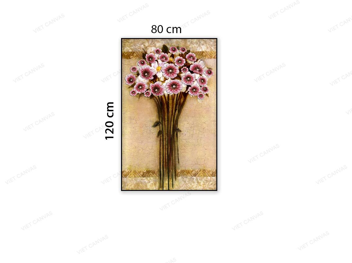 Tranh Bó Hoa Tím Mộng Mơ - NT631