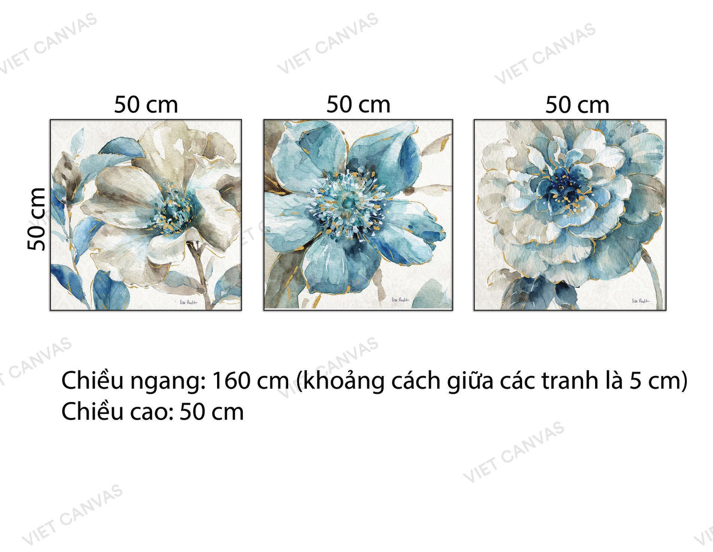 Bộ 3 Hoa Nở Rộ - NT709
