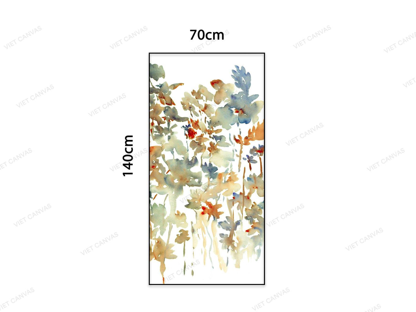 Tranh Nghệ Thuật Sắc Màu Hoa Lá - NT722