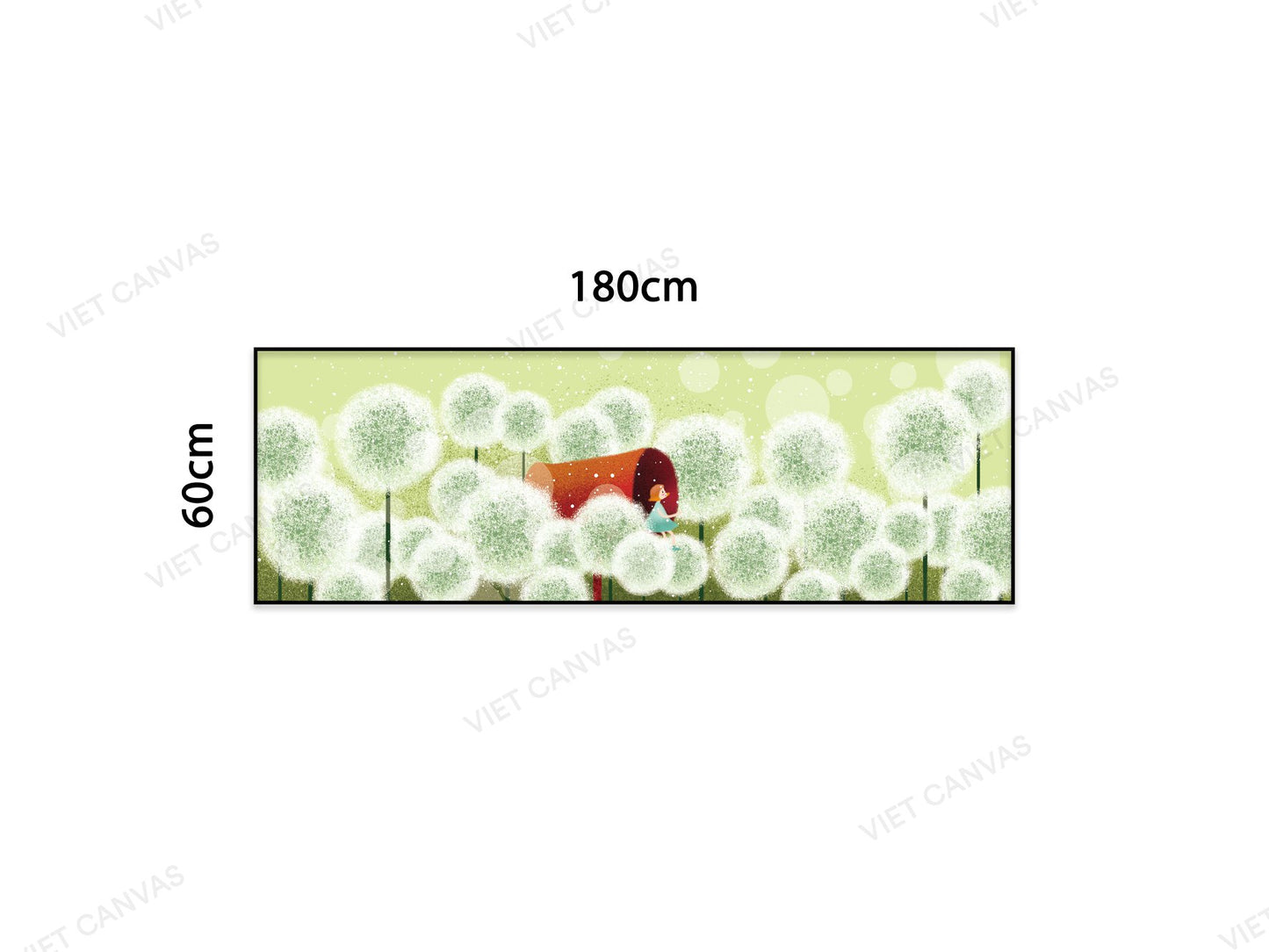 Tranh Vườn Bồ Công Anh - NT810