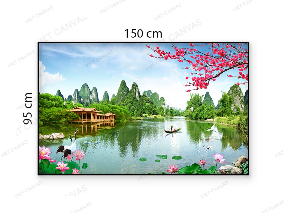 Tranh Non Nước Hữu Tình - NT753