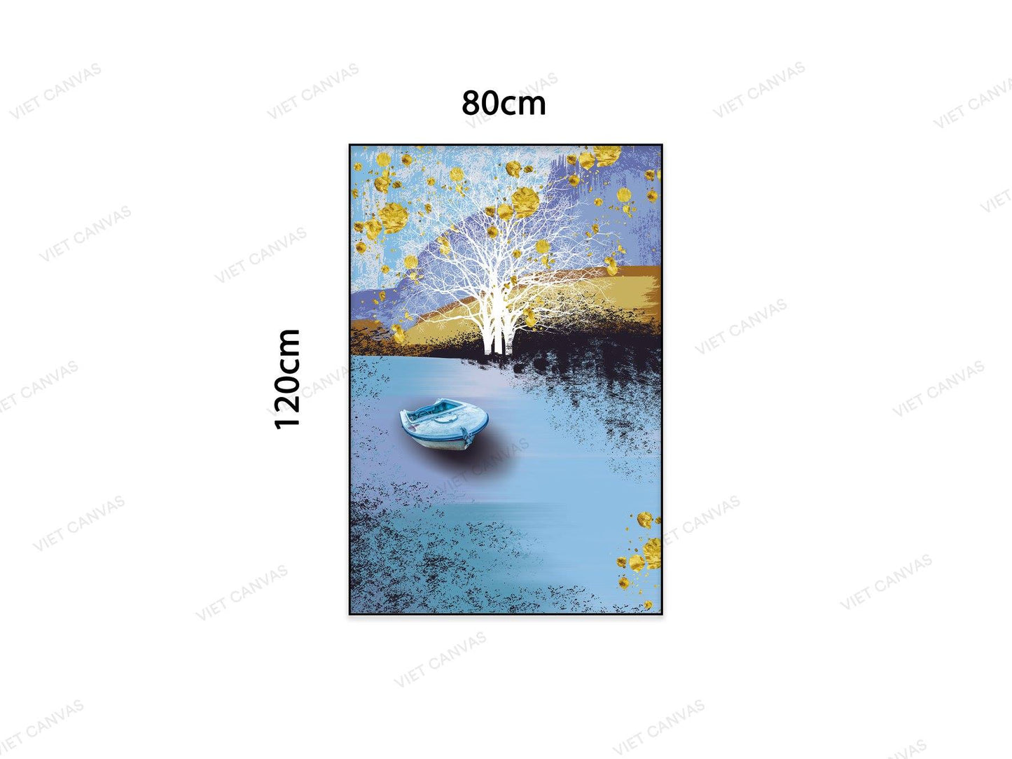 Tranh Đò Trên Sông Vắng - NT851