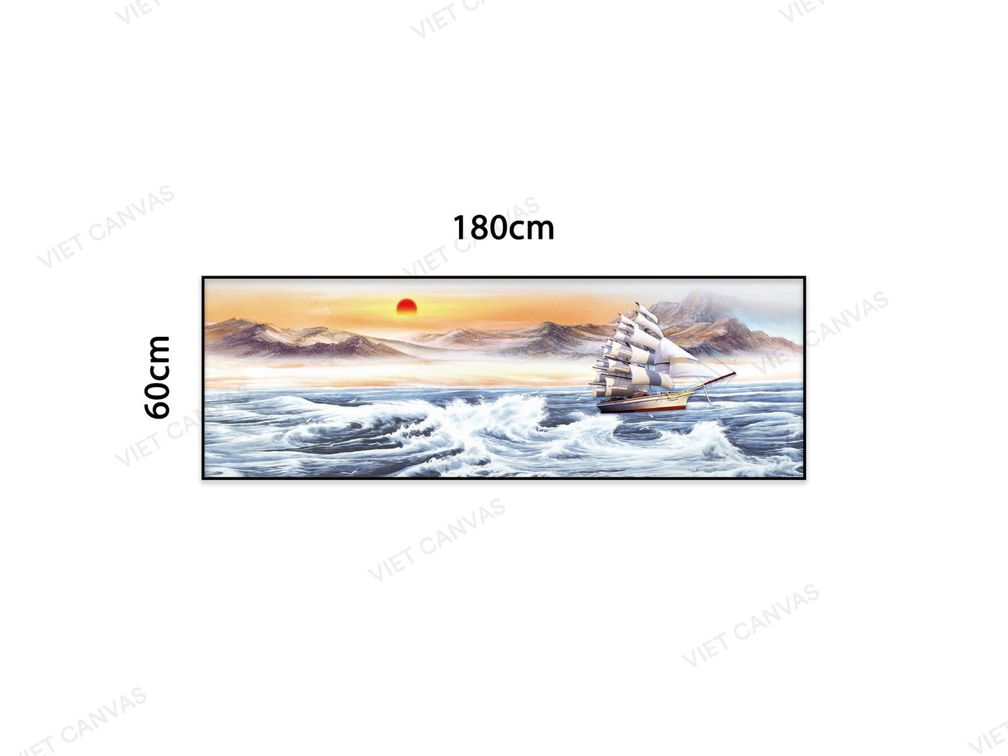 Tranh Phong Cảnh Biển Cả Chiều Nay - NT799