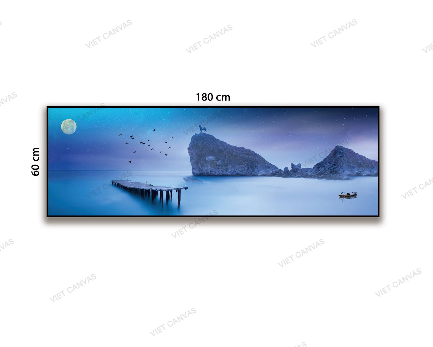 Tranh Biển Về Đêm - NT978
