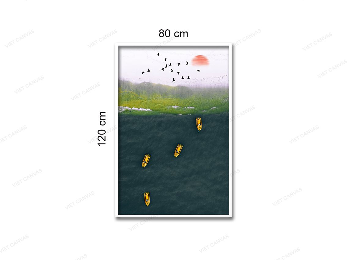 Tranh Đàn Chim Di Cư - NT998