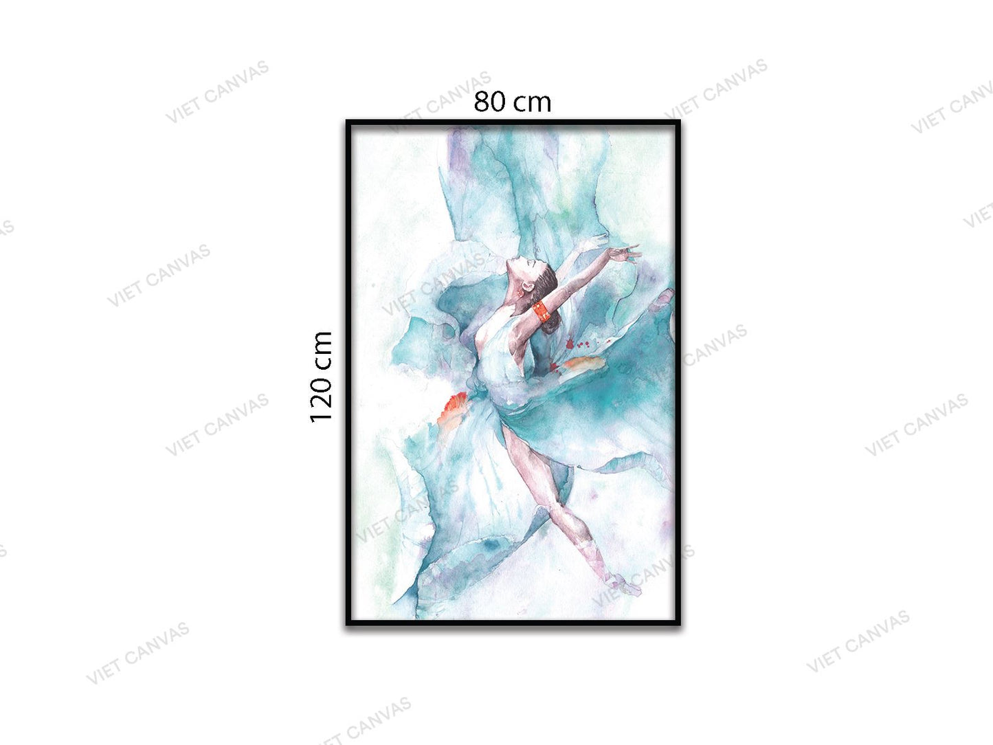 Tranh Cô Gái Múa Ballet - HD102