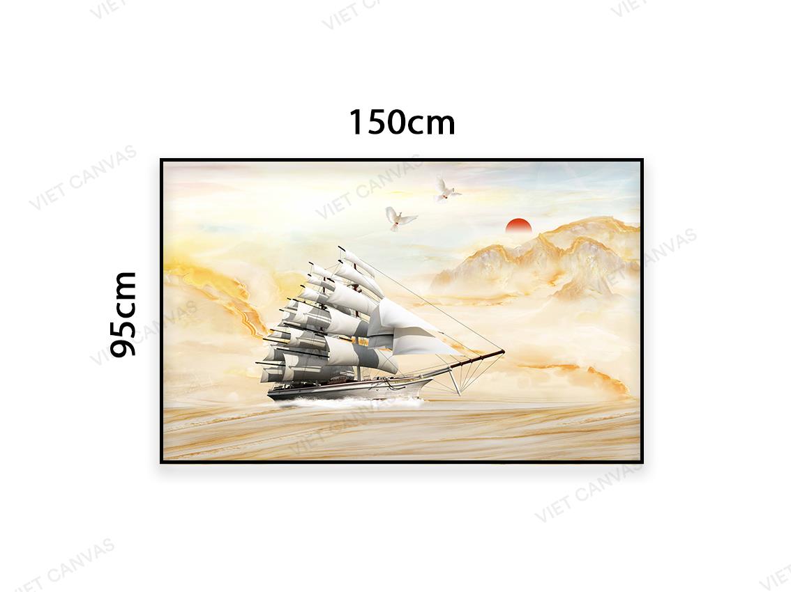 Tranh Chiếc Thuyền - VC222