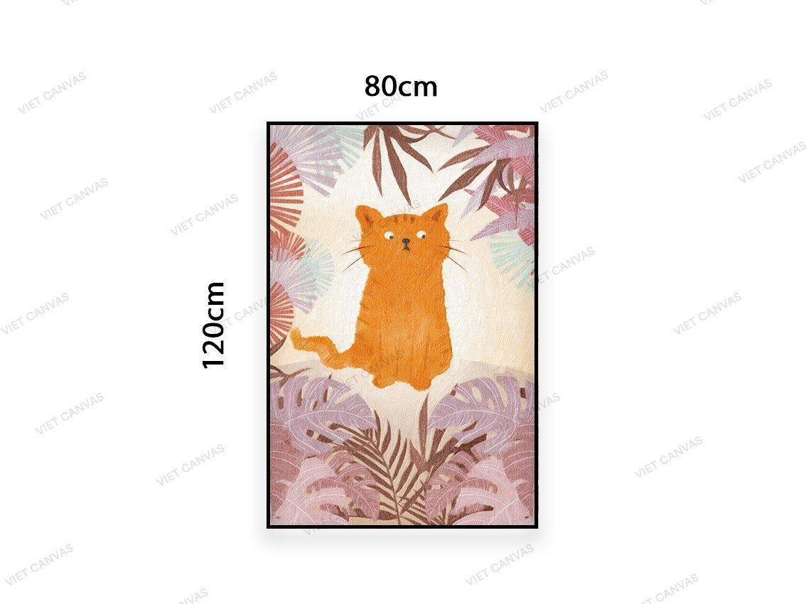 Tranh Mèo Con Đáng Yêu - VB268