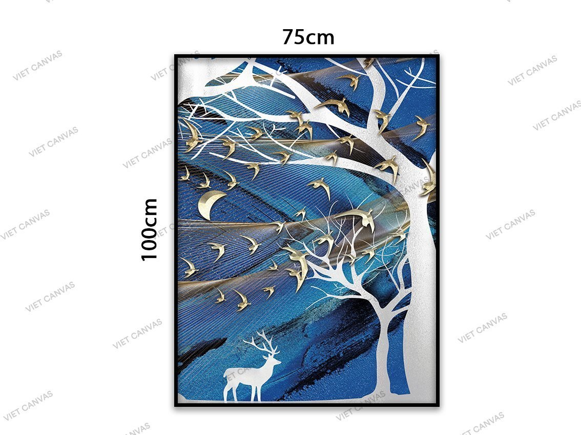 Tranh Đàn Yến Bay Về Tổ - VB750