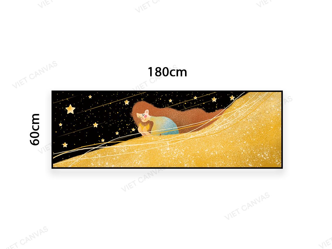 Tranh Ôm Trăng Mộng Ước - VB980