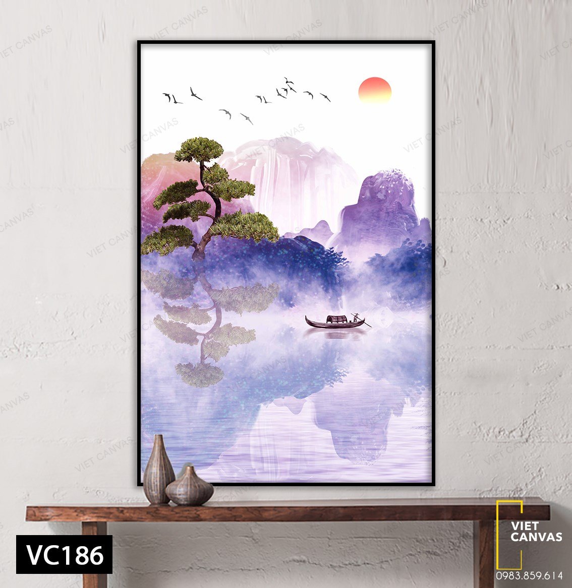 Tranh Cảnh Vật Hữu Tình - VC186