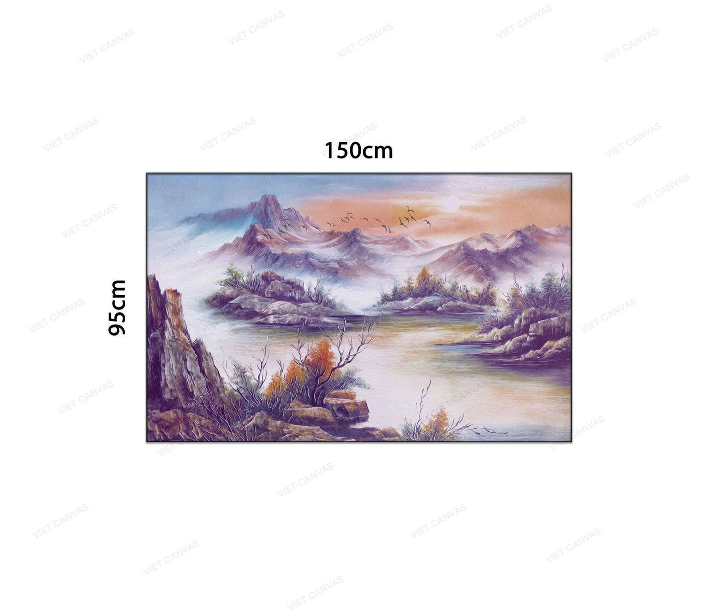 Tranh Sông Núi Hùng Vĩ - VC136